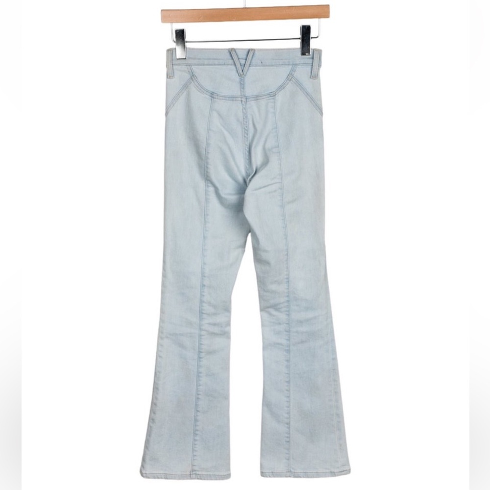 Veronica Beard Light Blue Flare Jeans